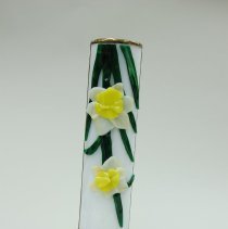 Peggy Burnside, Steve Kittelson, Daffodil #5, Kaleidoscope, Mixed Media